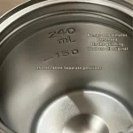 تراول ماگ مشکی اسمگ ظرفیت ۲۴۰ میلی‌لیتر مدل 648 Smeg ایتالیایی (اصل)