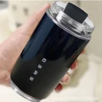 تراول ماگ مشکی اسمگ ظرفیت ۲۴۰ میلی‌لیتر مدل 648 Smeg ایتالیایی (اصل)