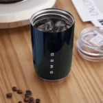 تراول ماگ مشکی اسمگ ظرفیت ۲۴۰ میلی‌لیتر مدل 648 Smeg ایتالیایی (اصل)